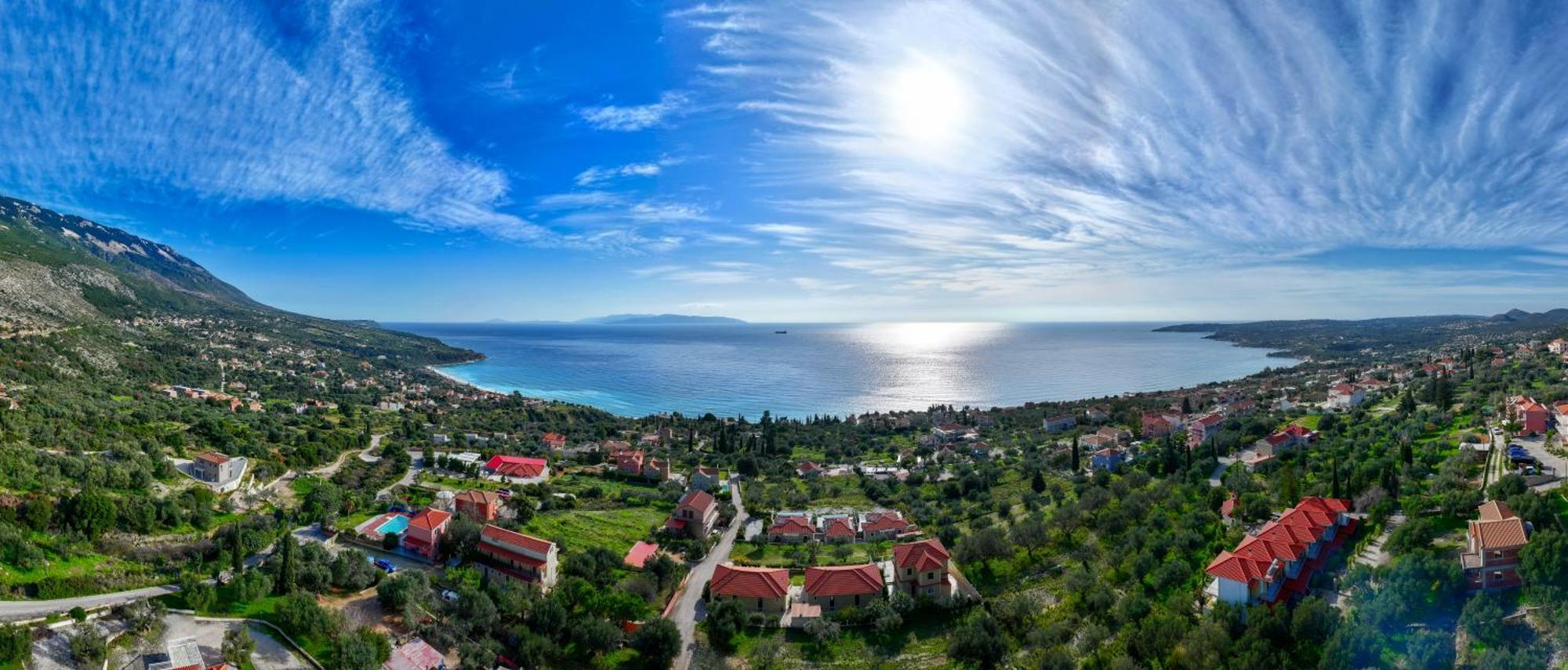 Eleftheria Apartments Vlachata Bagian luar foto
