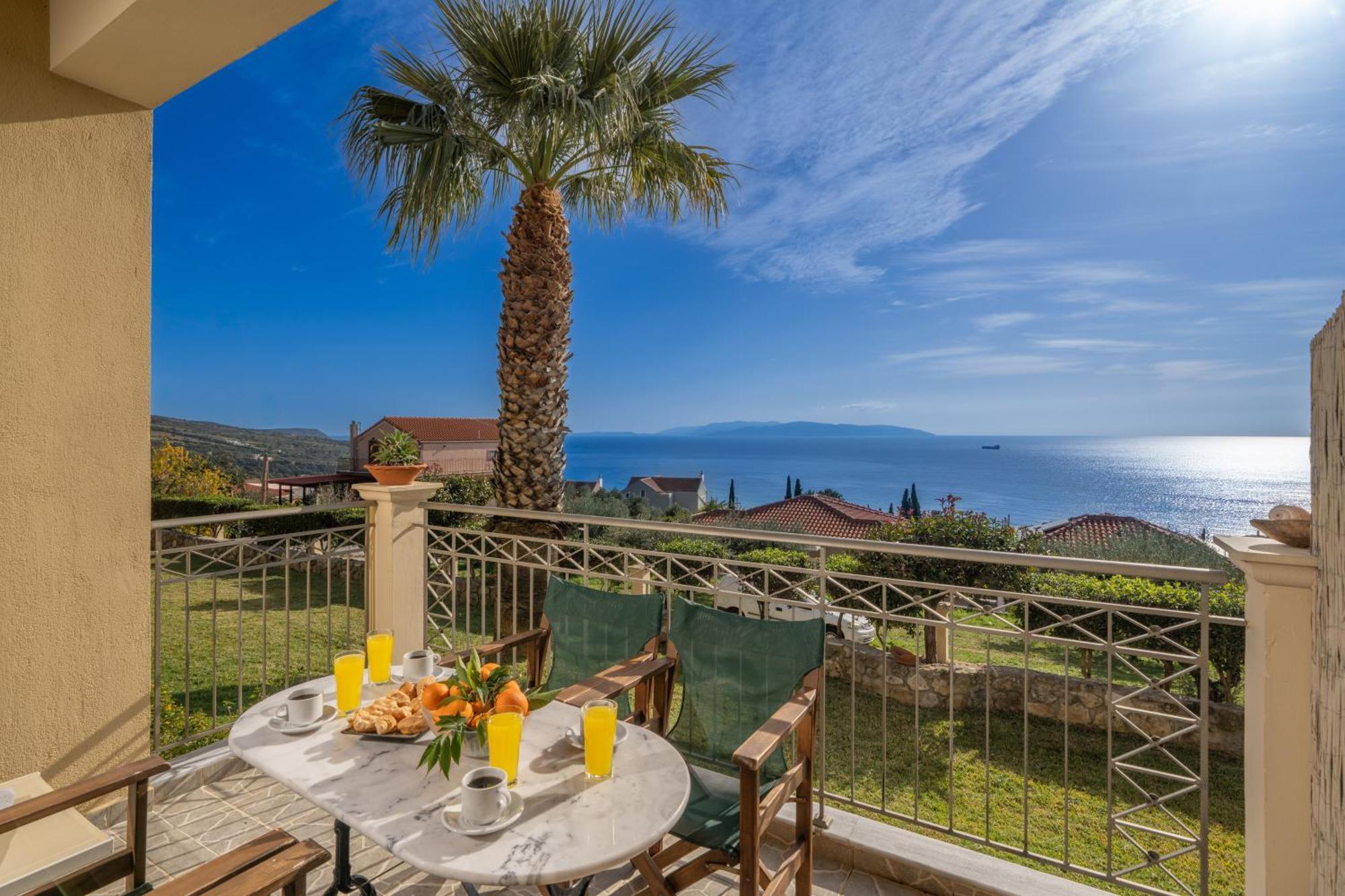 Eleftheria Apartments Vlachata Bagian luar foto